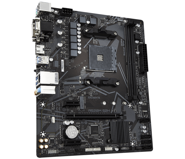GIGABYTE A520M S2H - 609281 - zdjęcie 4